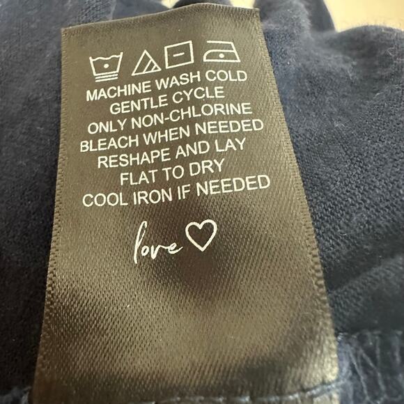 Nic+Zoe Womens Summer Retreat A-Line Sleeveless Embroidered Navy Dress Small - Picture 10 of 10